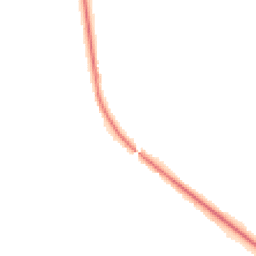 Night-time road noise heatmap for GU8 5SH