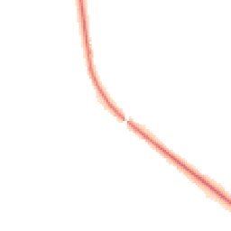 Night-time road noise heatmap for GU8 5SQ