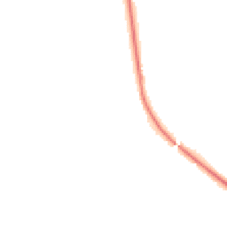 Night-time road noise heatmap for GU8 5TF