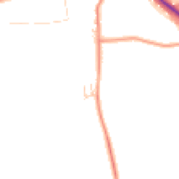 Daytime road noise heatmap for GU8 5TY