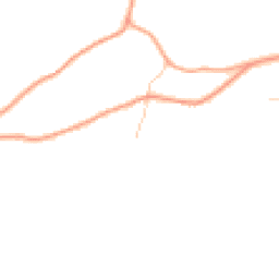 Daytime road noise heatmap for GU8 5UX