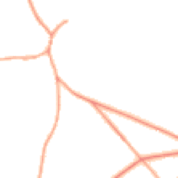 Daytime road noise heatmap for GU8 6AF