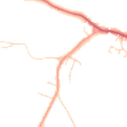 Daytime road noise heatmap for GU8 6BF
