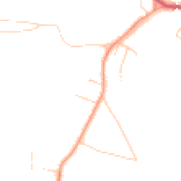 Daytime road noise heatmap for GU8 6BN