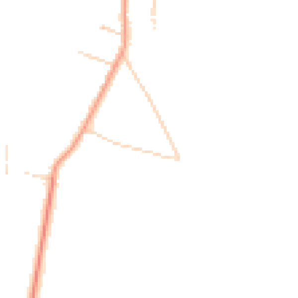 Daytime road noise heatmap for GU8 6DT