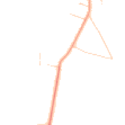 Daytime road noise heatmap for GU8 6EB