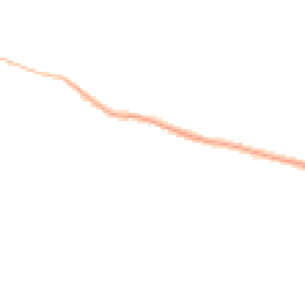 Night-time road noise heatmap for GU8 6EG