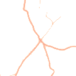 Daytime road noise heatmap for GU8 6FH