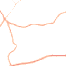 Daytime road noise heatmap for GU8 6FL