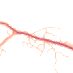 Daytime road noise heatmap for GU8 6HN