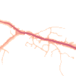 Daytime road noise heatmap for GU8 6HP