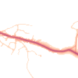 Daytime road noise heatmap for GU8 6HT
