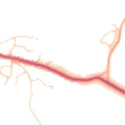 Daytime road noise heatmap for GU8 6HU