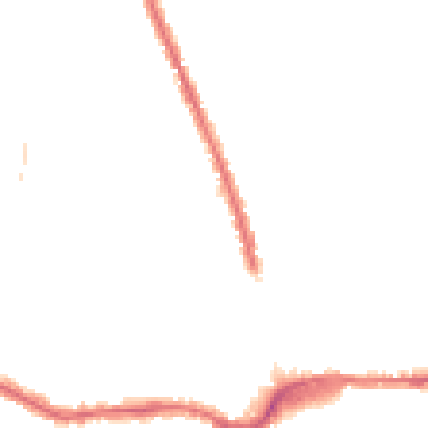 Night-time road noise heatmap for HA1 1RJ