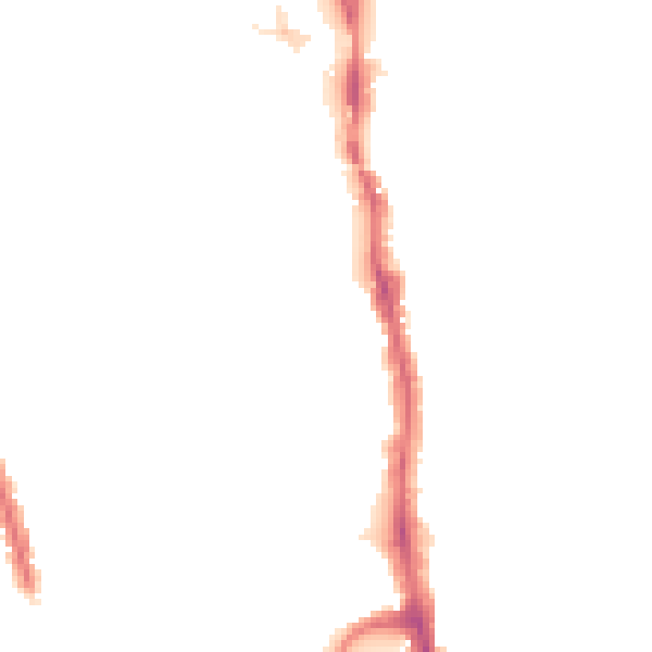 Night-time road noise heatmap for HA1 1TL