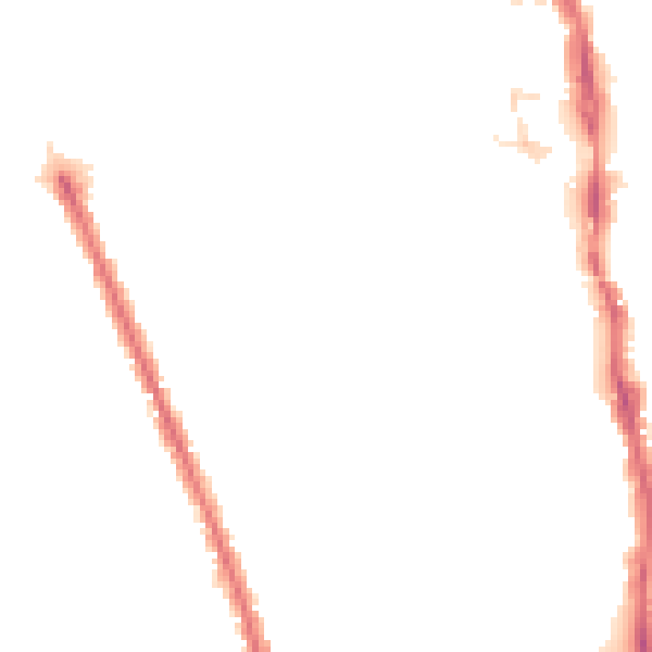 Night-time road noise heatmap for HA1 1UL