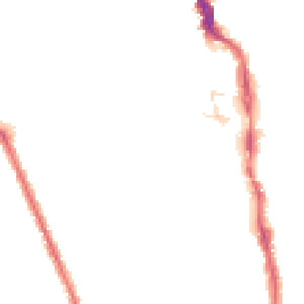 Night-time road noise heatmap for HA1 1XP