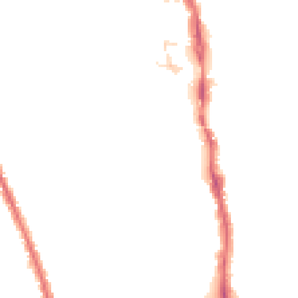 Night-time road noise heatmap for HA1 1XX