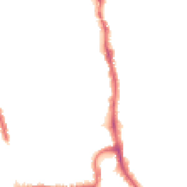 Night-time road noise heatmap for HA1 2TX