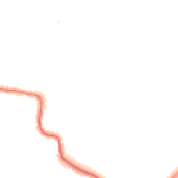 Night-time road noise heatmap for HA1 3JE