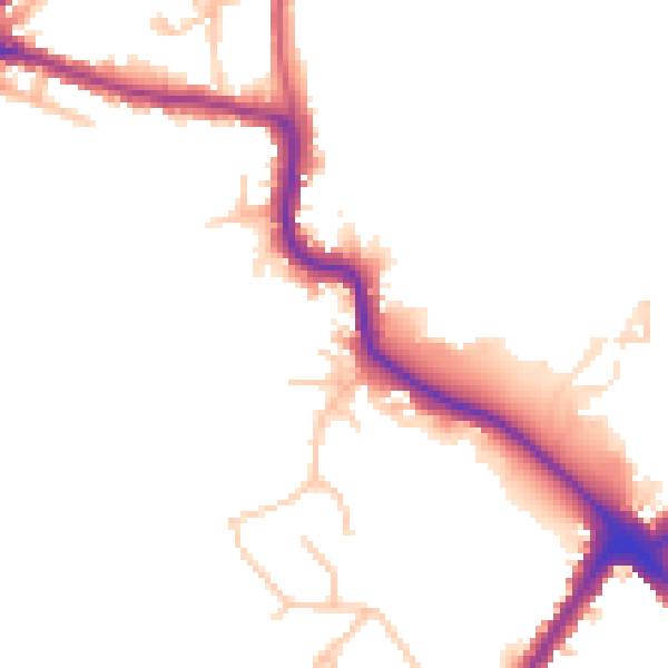 Daytime road noise heatmap for HA1 3NA