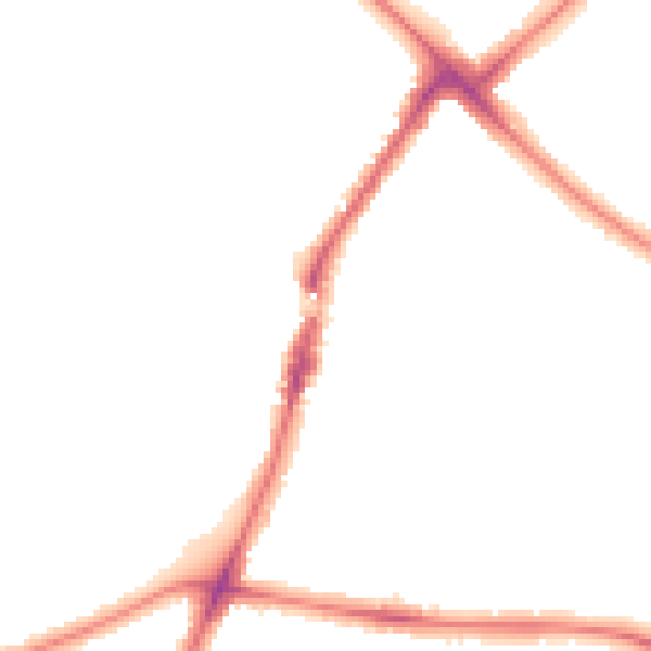 Night-time road noise heatmap for HA1 3QU