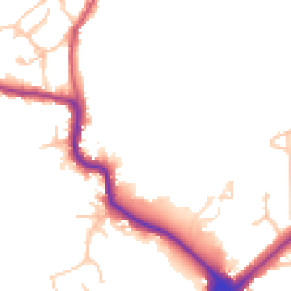 Daytime road noise heatmap for HA1 3RS