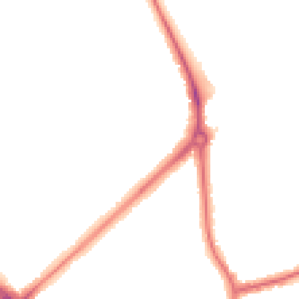 Night-time road noise heatmap for HA1 3UH