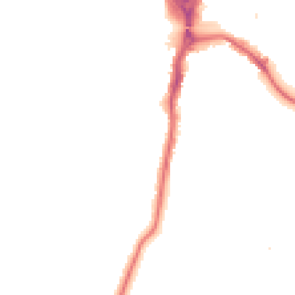 Night-time road noise heatmap for HA1 4AR
