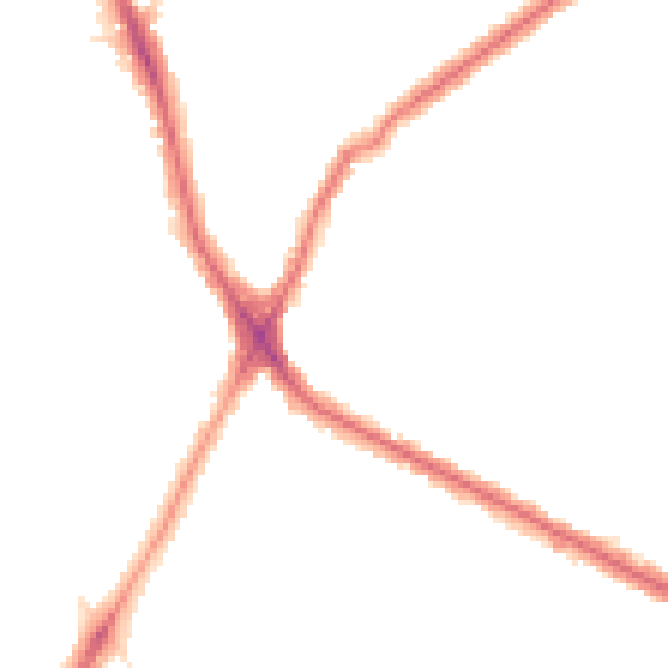 Night-time road noise heatmap for HA1 4PP