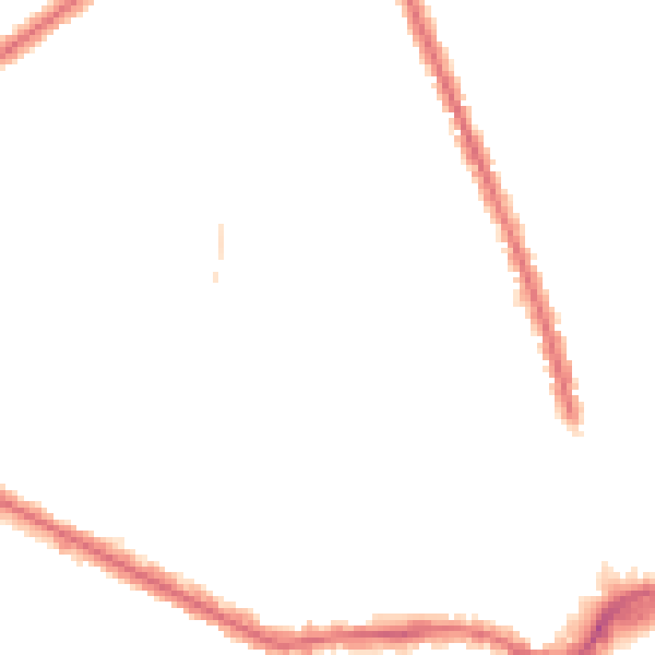 Night-time road noise heatmap for HA1 4QP