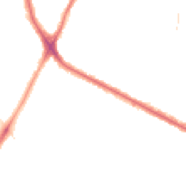 Night-time road noise heatmap for HA1 4WS