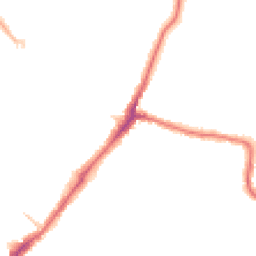 Night-time road noise heatmap for HA2 0EJ