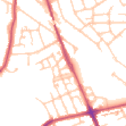 Daytime road noise heatmap for HA2 6FS