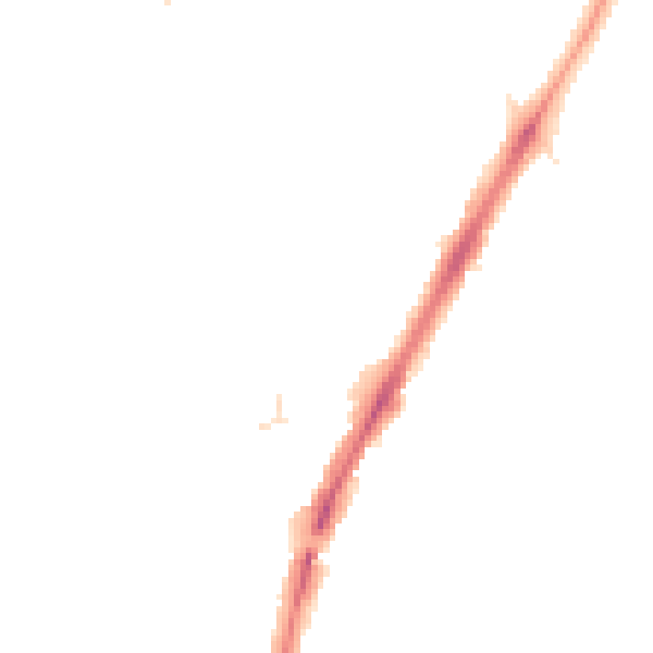 Night-time road noise heatmap for HA2 7LT