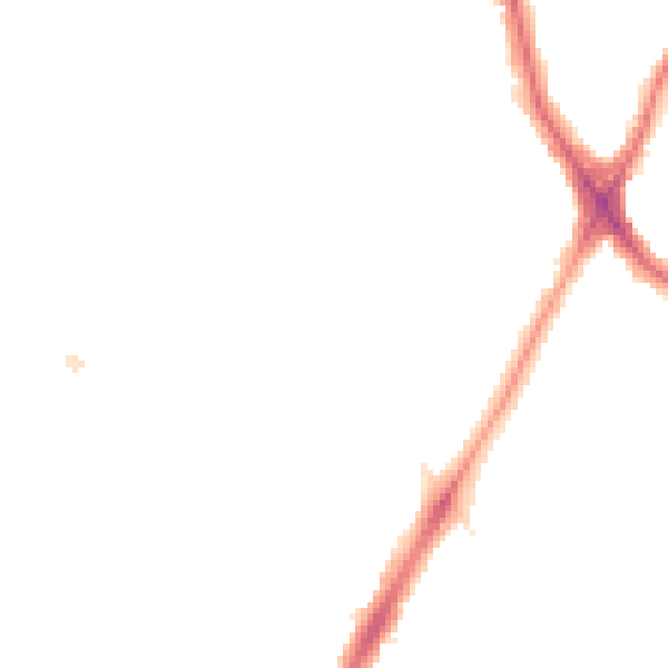 Night-time road noise heatmap for HA2 7QE