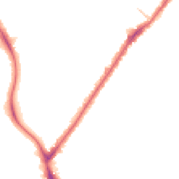 Night-time road noise heatmap for HA2 8NZ