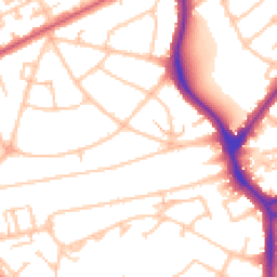 Daytime road noise heatmap for HA2 8SU