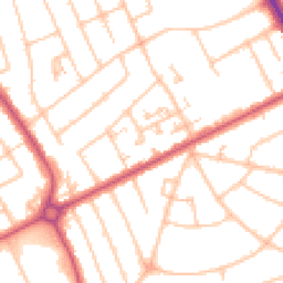 Daytime road noise heatmap for HA2 9BG