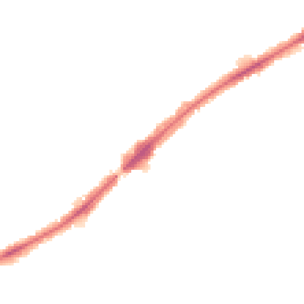 Night-time road noise heatmap for HA3 0BS