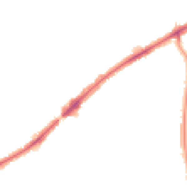 Night-time road noise heatmap for HA3 0BT