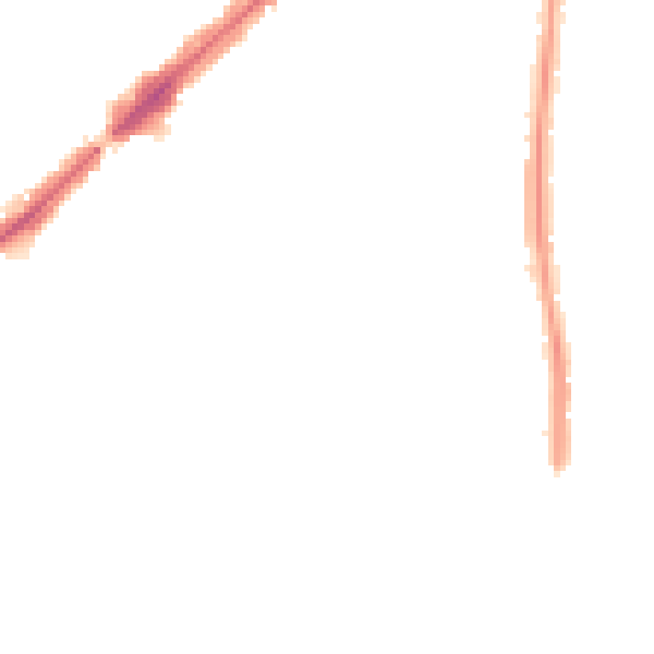 Night-time road noise heatmap for HA3 0LJ