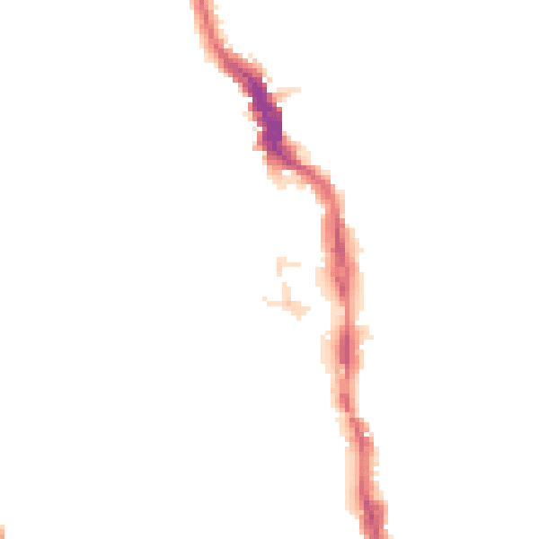Night-time road noise heatmap for HA3 5BY