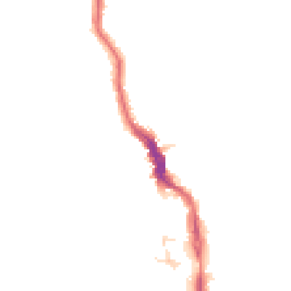 Night-time road noise heatmap for HA3 5DL