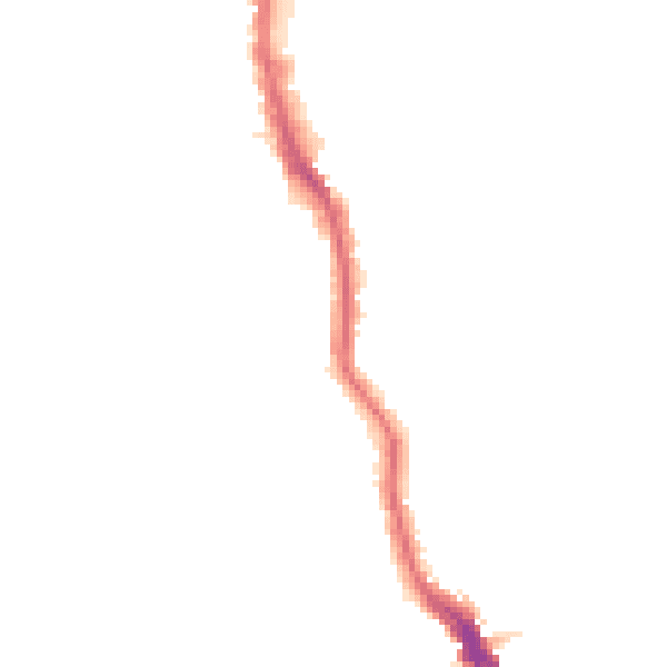 Night-time road noise heatmap for HA3 5EE