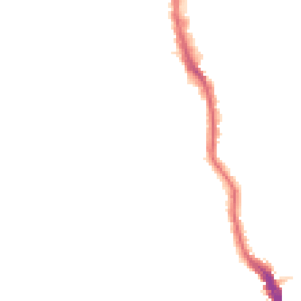 Night-time road noise heatmap for HA3 5HH