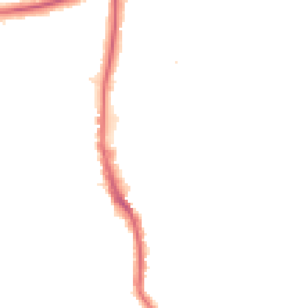 Night-time road noise heatmap for HA3 6EB