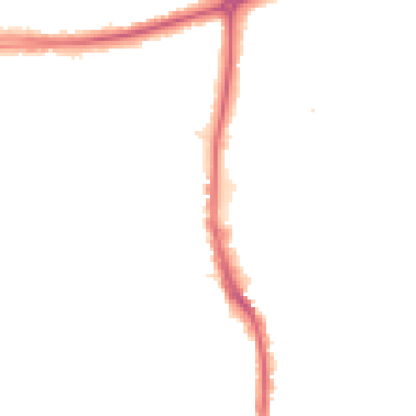 Night-time road noise heatmap for HA3 6ED