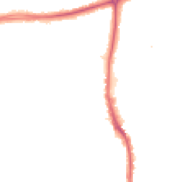Night-time road noise heatmap for HA3 6HW