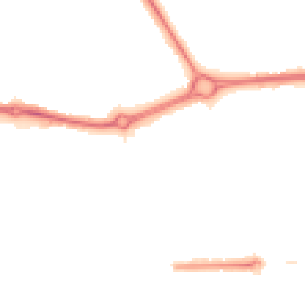 Night-time road noise heatmap for HA3 6PH